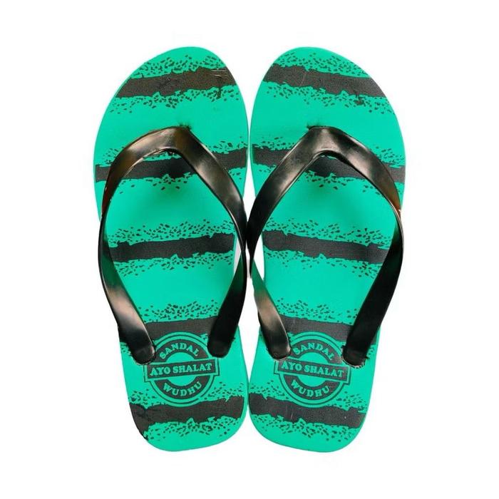 sandal wudhu motip ayo shalat ukuran 38/42