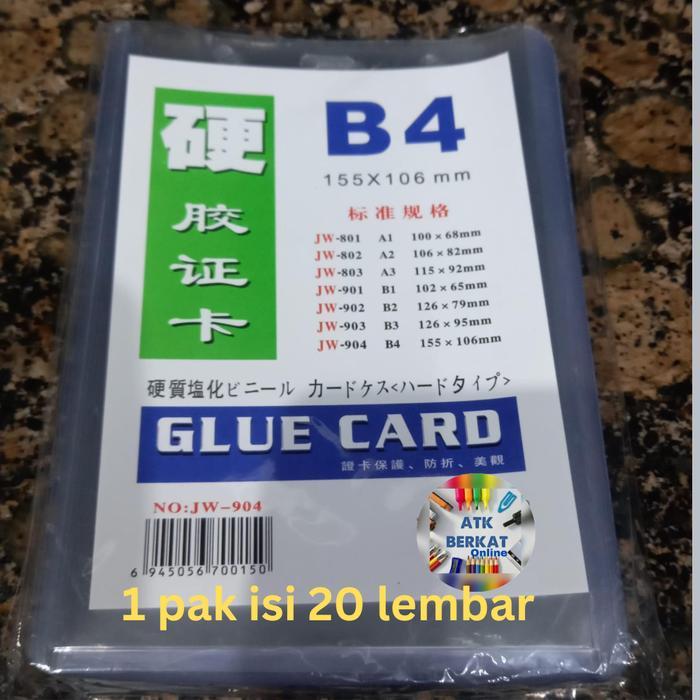 Card Case bening ukuran B4