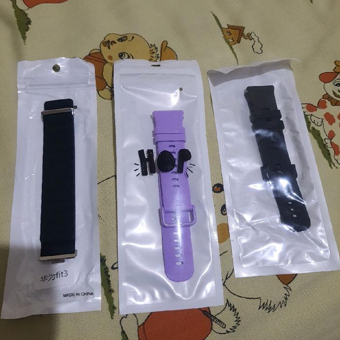 Strap Tali Jam Huawei Watch Fit 3 Bekas Preloved Tidak Pernah Pakai All In
