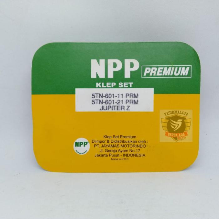 Klep Set Jupiter Z Npp Premium 100% Original