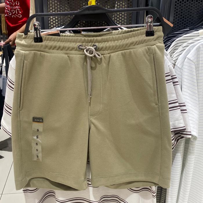 (S-XL) COLE CELANA PENDEK MODEL KOLOR SIMPLE COCOK UNTUK SEHARI HARI SANTAI Shorts Pria Casual Dewas
