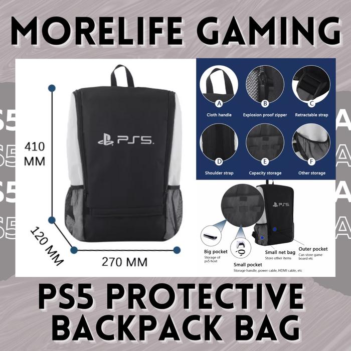 Tas PS5, Backpack PS5, Handcarry PS5, Ransel PS5, PS5 Bag