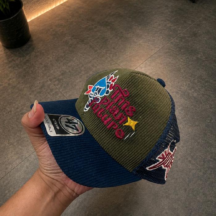 Topi lidah pendek / Topi pet pendek / Topi corduroy