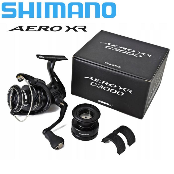 2022 SHIMANO Fishing Reel AERO XR Spinning Reel Extra Spool C3000