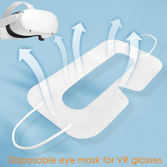 50/100Pcs VR Eye Mask Cover Sweat Breathable Disposable Non-woven