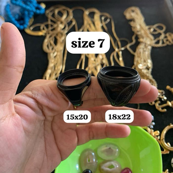 Ring Titanium Hitam