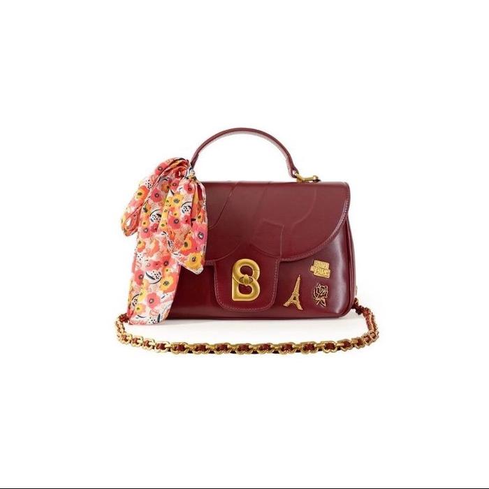 Emily alma flap bag Medium red