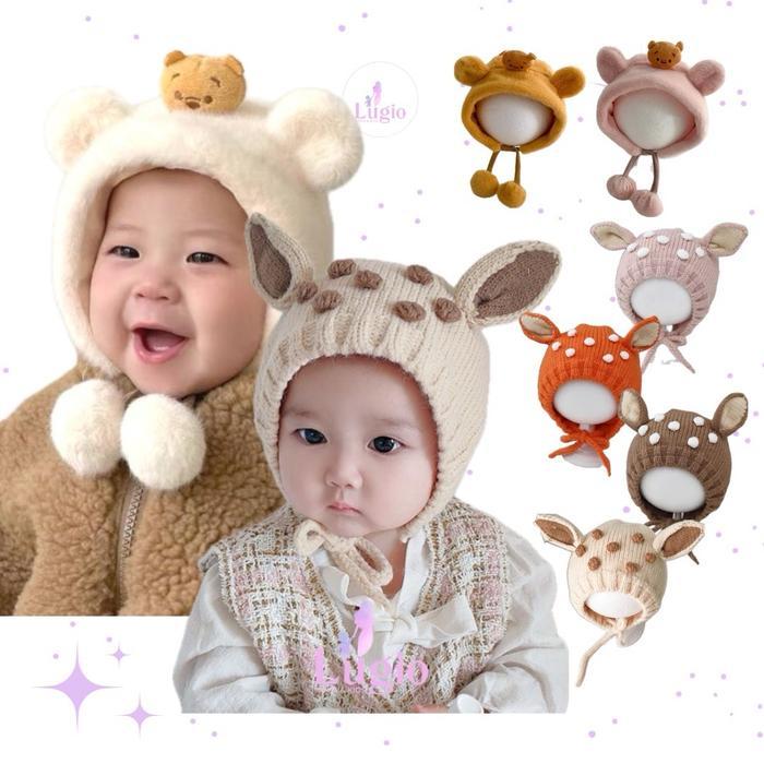 Topi Bayi Rusa dan Beruang Madu