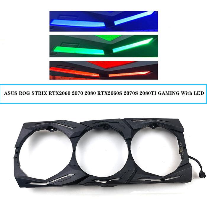 Original 4pin ASUS ROG STRIX RTX2060 2070 2080 RTX2060S 2070S 2080TI GAMING With LED Light Graphics 