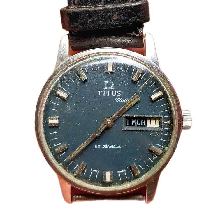 Jam Tangan Solvil et Titus Matic Geneve 25 Jewels Swiss Made