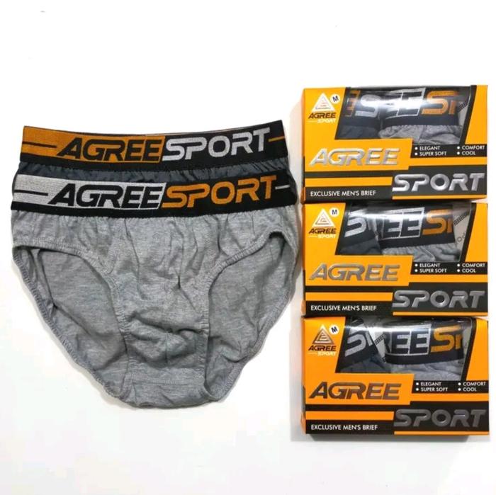 CD agree sport 2327 [2pc / kotak ] CD cowok