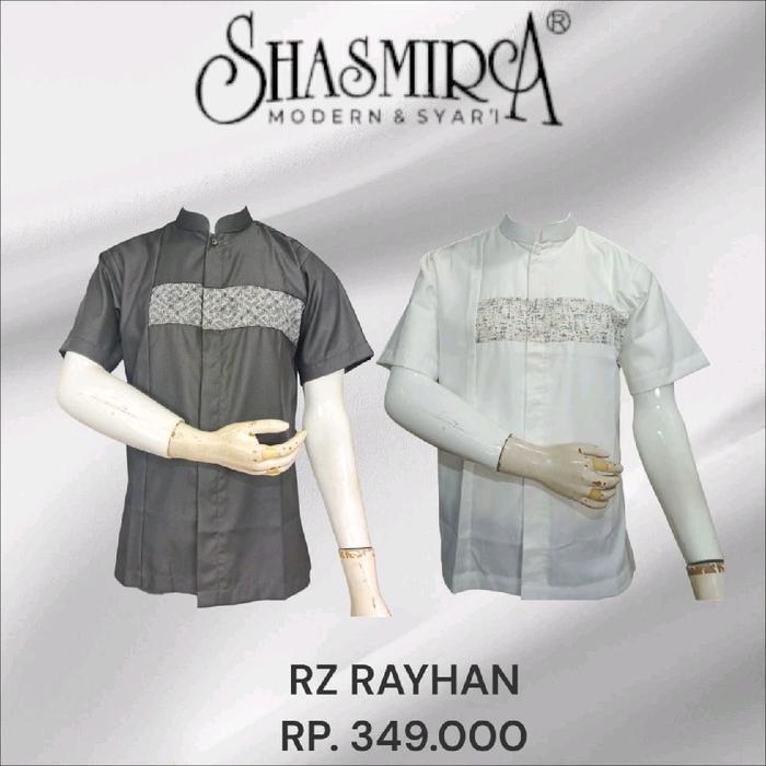 ROZZAQ RAYHAN SHASMIRA Koko Muslim Baju Pria Dewasa