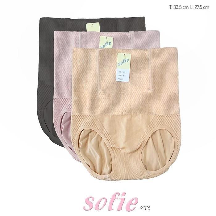 Cd Seamless Tulang Sofie 973 Nylon Rajut Korset Pelangsing #Gratisongkir