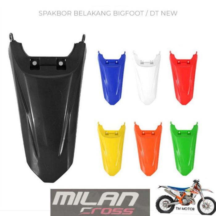 Spakbor belakang klx dtraker klx bf bigfoot Spakbor belakang klx bf klx dtracker Slebor klx bf front