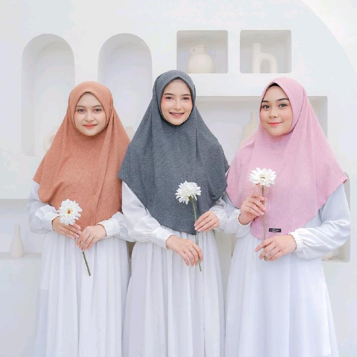 HIJAB INAYA KNITH || BERGO KNITH INAYA