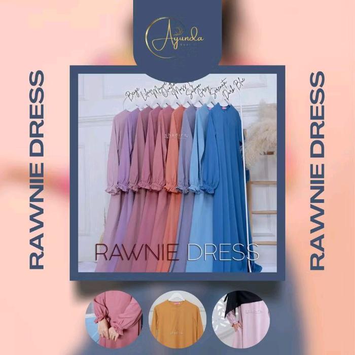 Rawnie Dress by Shadira [READY STOK] Gamis Shadira, Gamis Wolfis, Gamis Syar'i, Gamis Polos