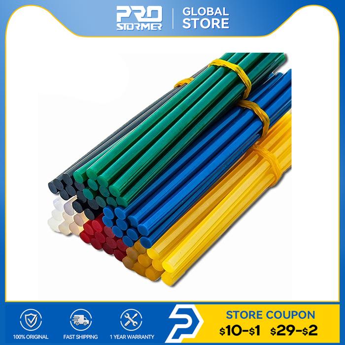 PROSTORMER 10pcs/lot 7mm*150mm Hot Melt Glue Sticks For Glue Gun