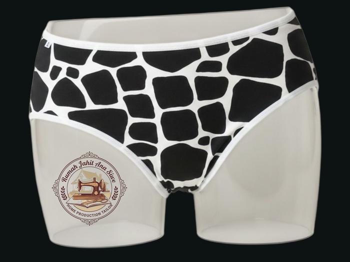 Celana Dalam Wanita Cd Kancut – Cotton Spandex Motif | Nyaman, Lentur & Adem
