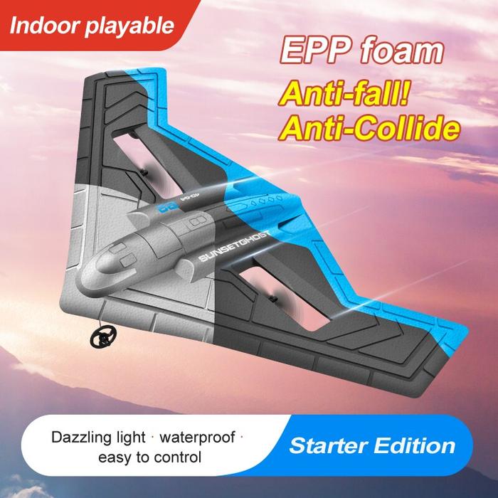 Drone pesawat Remote Control RC, mainan anak laki-laki, pesawat