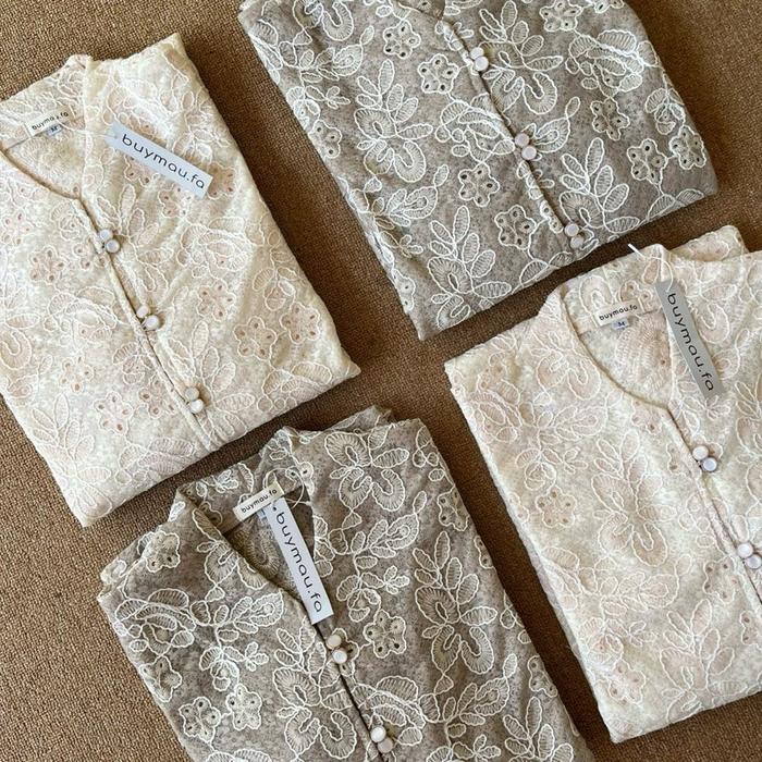 Aleta Brukat Tunik | Tunik Brukat | Tunik Kondangan | Outer Kondangan | Kebaya