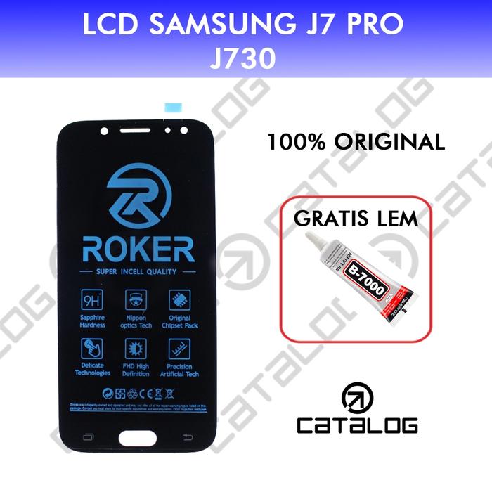 ORIGINAL ROKER LCD SAMSUNG J7 PRO J730 FULLSET