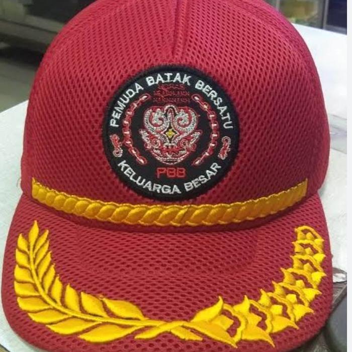 topi PBB Pemuda batak bersatu/topi jaring batak bersatu