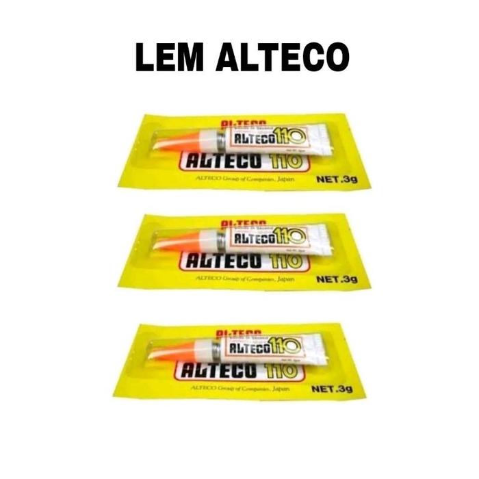 Lem Alteco 3Gr Super Glue Lem Kayu Lem Serbaguna
