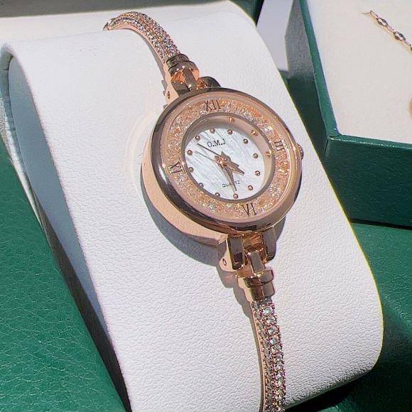 OMJ brand G037fashionable Miss watches are noble, elegant, and meticulously crafted, with time and m