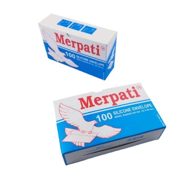 Amplop Putih Merpati 104 Lem / Amplop Surat / Amplop Uang (100 Lembar)