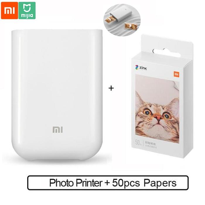 XiaoMi Mijia AR Printer 300dpi Portable Mini Travel Party Photo