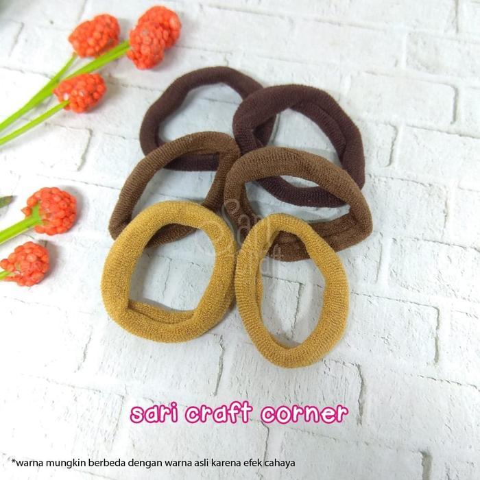 PREMIUM Karet Rambut Kecil Lembut dan Elastis