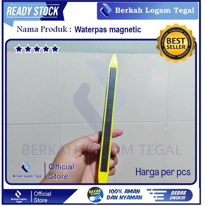 Waterpas Magnetic 9 inch panjang 23 cm minimalis