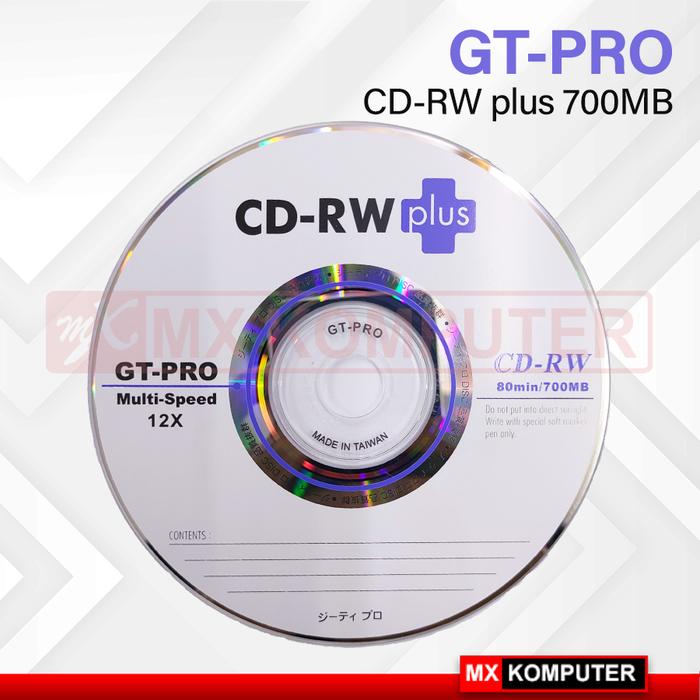 CD RW Plus Blank GT Pro 700 MB