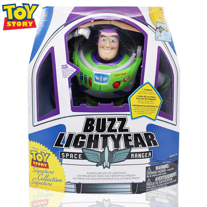 Disney Pixar Toy Story 4 Buzz Lightyear Talking Action Figures Cloth