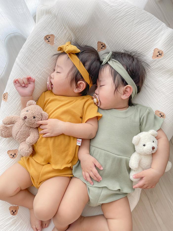 Ready- Labu Kids - Ruffle Set | Set Baju Bayi Ruffle Dress Baju Anak Bayi Bal -Gratisongkir