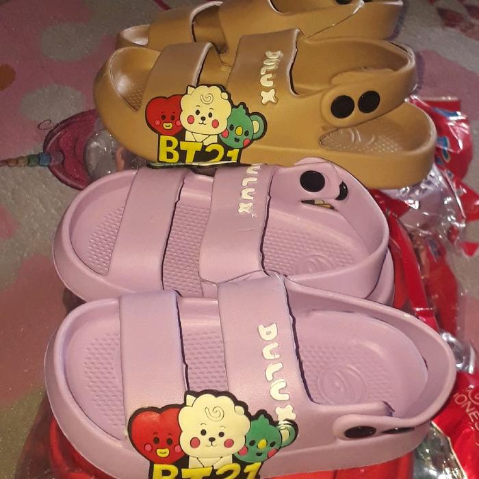 sandal anak.sandal karakter.sandal bts.sandal