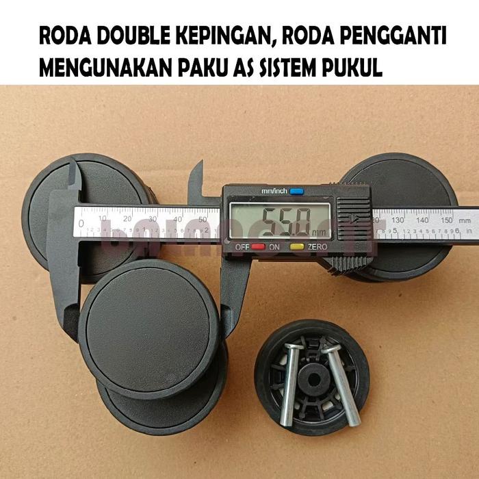 RODA KOPER DOUBLE WHEEL | RODA REPLACEMENT | RODA KOPER | RODA KARET