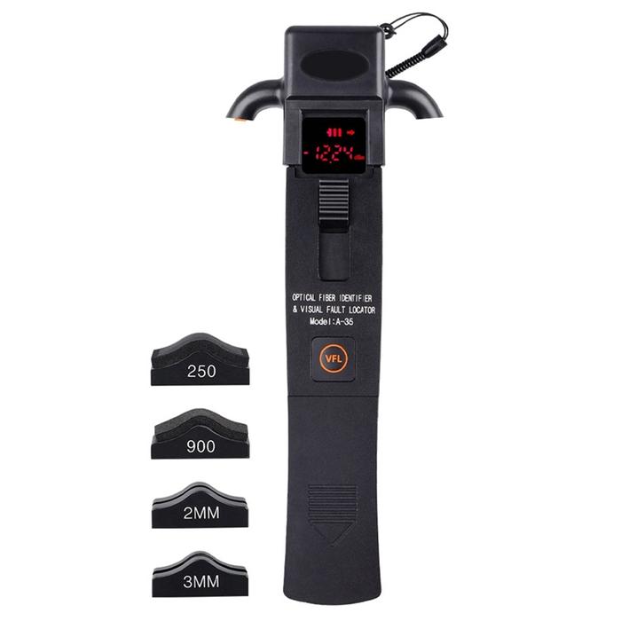 Optical Fiber Identifier + VFL + LED Light, OFI Live Fiber Identifier