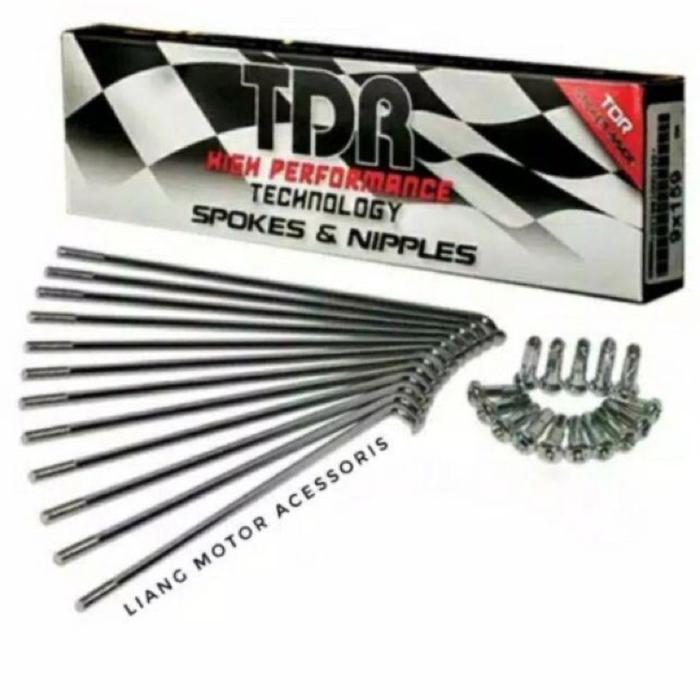 JARI JARI RUJI TDR CHROME ORIGINAL RING 17X154