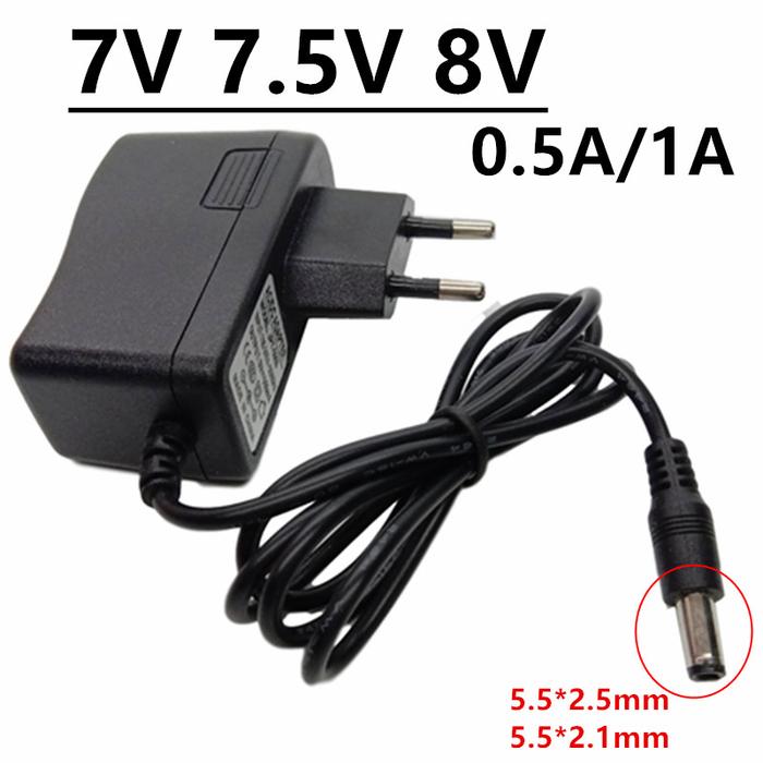 7V 7.5V 8V Universal AC DC Adaptor Power Adapter Supply 7 7.5 8 Volt