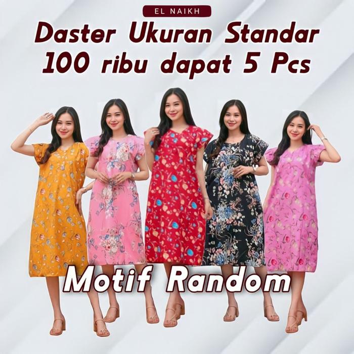 Readyyy Daster Murah 100 Dapat 5 | 100ribu Dapat 5 Daster | Daster Murah | Paket Usaha Daster Murah 