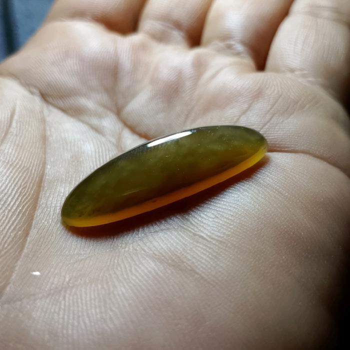 batu Akik pandan lumut klasik