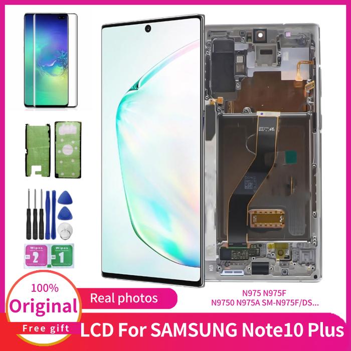 6.4"Original Note10 Plus 5G LCD Display For Samsung Galaxy Note10