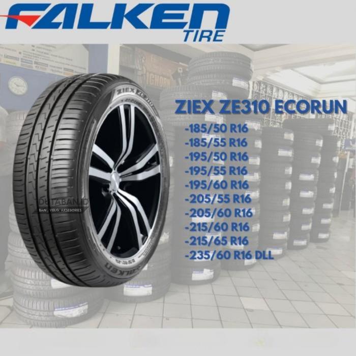 Ban Falken 185/55 R16 Ziek ZE 310 R Ecorun Jazz RS City 185 55 16