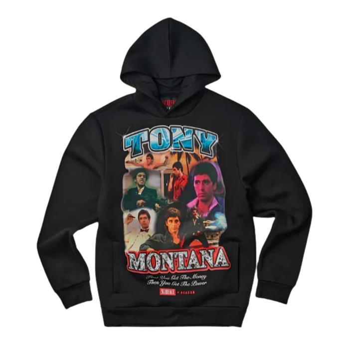 [OUTERWEAR] Reason NYC x Scarface - Tony Montana Pullover Hoodie - L