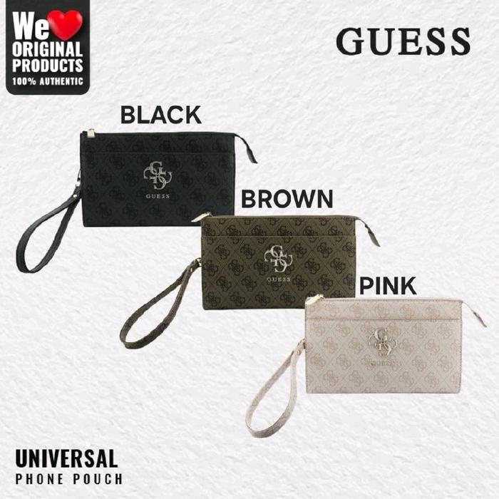 Universal Pouch Phone - GUESS PU Big 4G Logo Crossbody Mini Bag - 100% ORIGINAL