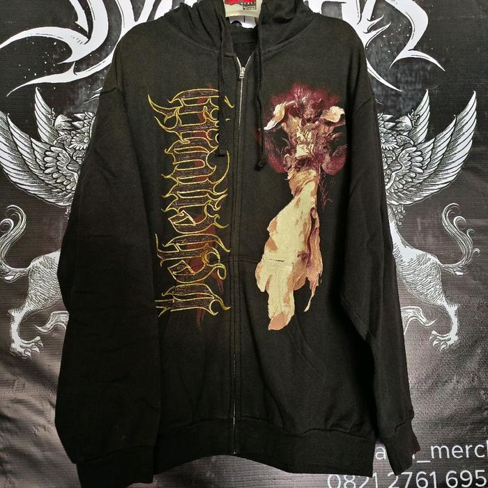 Zip Hoodie Behemoth The Satanist Black Metal Polandia