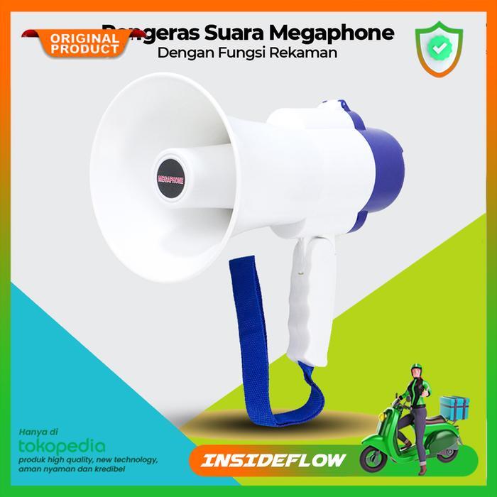Pengeras Suara Megaphone Toak Portable Dengan Fungsi Rekaman