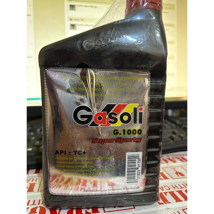 Oli Samping Gasoli 1 Liter Gasoli 2T G1000