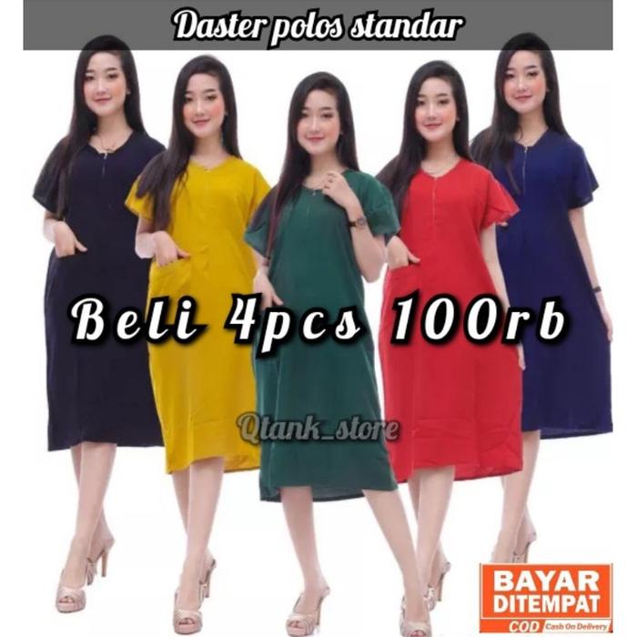 Daster Kekinian Daster Bali Polos Busui Kancing Depan Daster Rayon Daster ibu Daster Busui Kualitas 